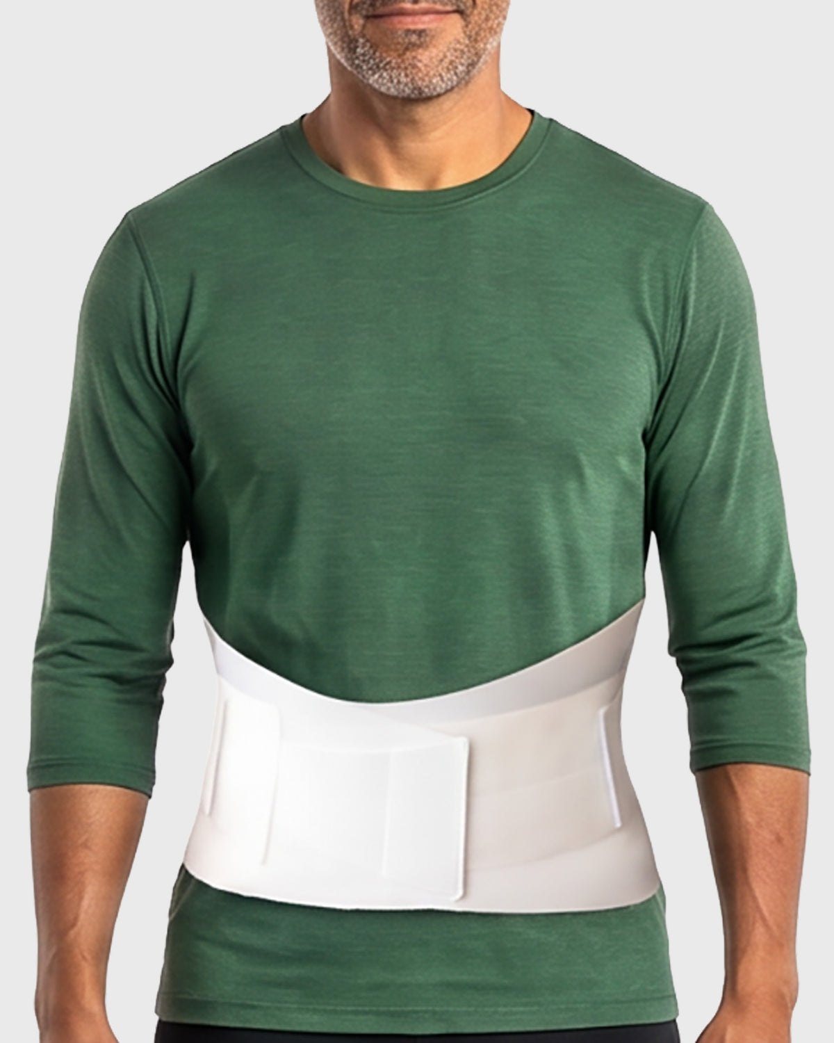 Front view of Double Pull Lumbar-Sacro Support back brace 