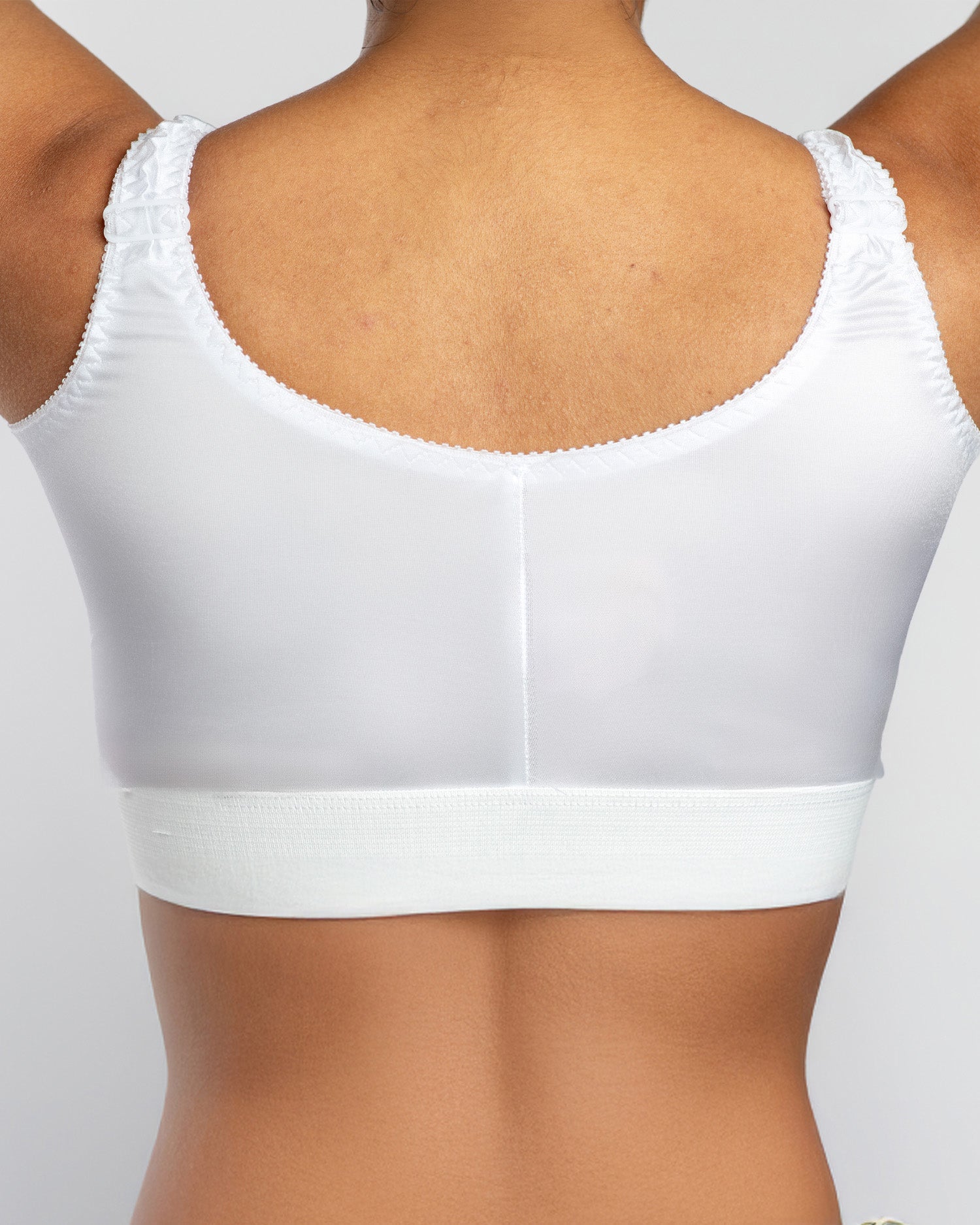 White Longline Compression Bra (#2030) – Frank Stubbs