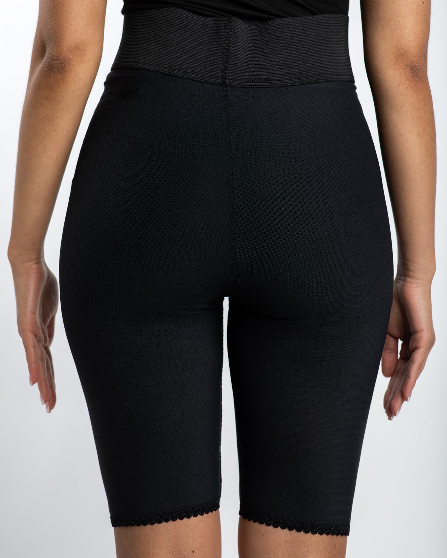 Compression Girdle Above Knee - 2nd Stage, Black (#2077)